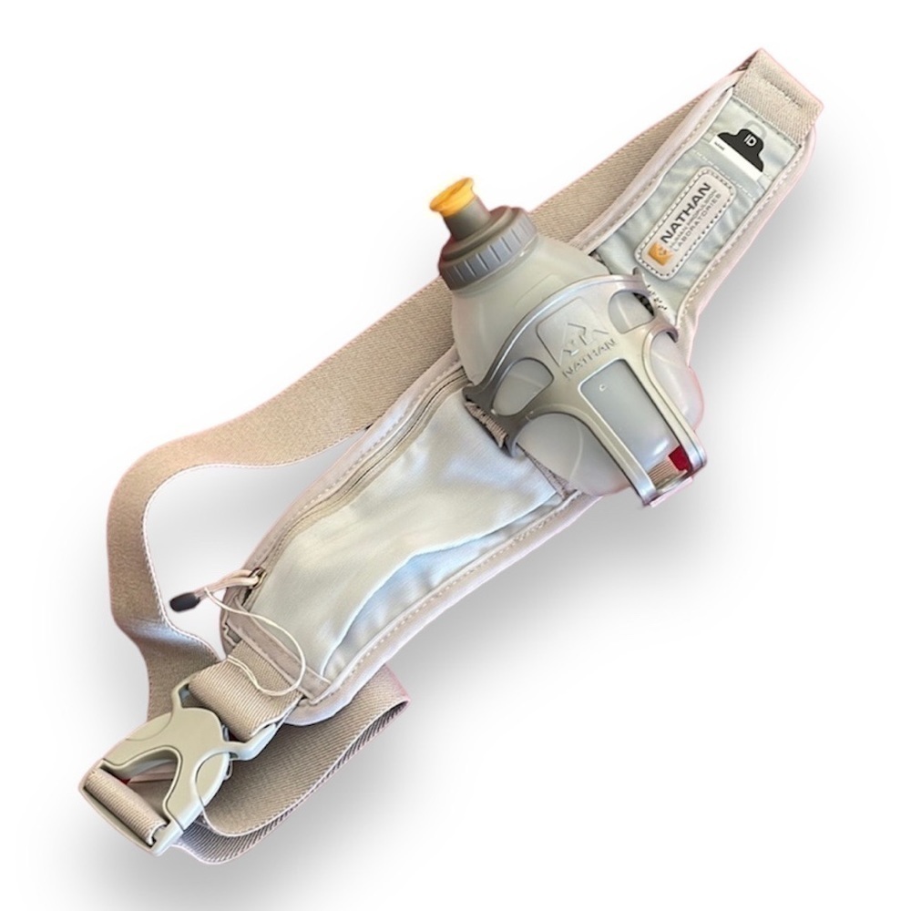 Human Propulsion Lab biking bike drink water belt 230ml silver/grey Nathan